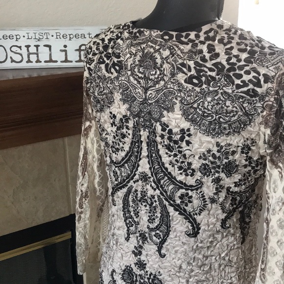 Lace Sleeve Top by Cactus - Picture 3 of 15